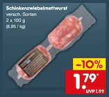 Schinkenzwiebelmettwurst  im aktuellen Netto Marken-Discount Prospekt für 1,79 €