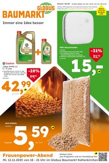 Aktueller Globus-Baumarkt Prospekt (Kisdorf, 16 Seiten zum blättern Globus-Baumarkt Prospekt Immer eine Idee besser mit 16 Seiten