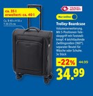 Aktuelles Trolley-Boardcase Angebot bei Lidl in Kiel ab 34,99 €