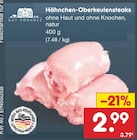 Hähnchen-Oberkeulensteaks bei Netto Marken-Discount im Thale Prospekt für 2,99 €