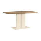 ESSTISCH 160/95/76 cm Echtholz Holz, Metall rechteckig Akaziefarben, Creme von Lomoco im aktuellen XXXLutz Prospekt für 399,00 €