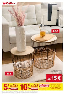 Tisch Angebot im aktuellen Woolworth Prospekt auf Seite 21