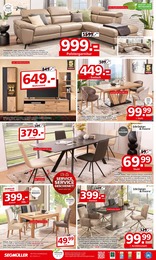 Stuhl im Segmüller Prospekt Service & Service geschenkt auf S. 4