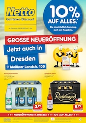 Bier im Netto Marken-Discount Prospekt in Coswig Aktueller Netto Marken-Discount Prospekt mit Bier, "DER ORT, AN DEM DU IMMER AUSGEZEICHNETE PREISE FINDEST.", Seite 1