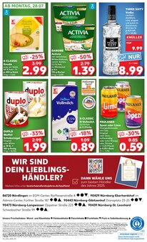 Cola im aktuellen Kaufland Prospekt (Nürnberg) Cola im Kaufland Prospekt "Aktuelle Angebote" mit 53 Seiten (Nürnberg)