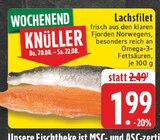 Lachsfilet Angebote bei EDEKA Mülheim für 1,99 €