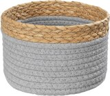 dm-drogerie markt Leer - Baumwollkorb natur-grau Angebot im Prospekt Baumwollkorb natur-grau bei dm-drogerie markt im Leer Prospekt für 8,25 €