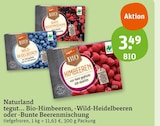 Bio-Himbeeren, -Wild-Heidelbeeren oder -Bunte Beerenmischung Angebote von tegut... bei tegut Schwäbisch Gmünd für 3,49 €