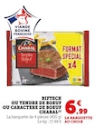 Bifteck ou Tendre de Boeuf ou Caractère de Boeuf - Charal dans le catalogue Super U