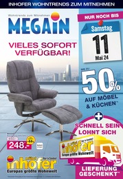 Aktueller Möbel Inhofer Prospekt, "VIELES SOFORT VERFÜGBAR!", mit Angeboten der Woche, gültig von 30.04.2024 bis 30.04.2024