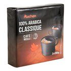 Café Moulu Arabica Auchan en promo chez Auchan Hypermarché Châtillon à 4,33 €