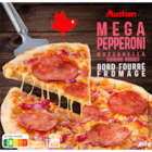 Pizza Mega Pepperoni Surgelée Auchan dans le catalogue Auchan Hypermarché