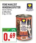 Feine Mahlzeit Hundenassfutter Angebote von Edeka Herzstück bei Marktkauf Beckum für 0,69 €