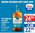 Aktuelles Single Malt Scotch Whisky 12 Years Angebot bei famila Nordost in Neumünster ab 22,99 €