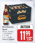Spezi von Krombacher im aktuellen EDEKA Prospekt