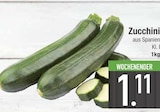 Zucchini im EDEKA Prospekt Zucchini von im aktuellen EDEKA Prospekt für 1,11 €