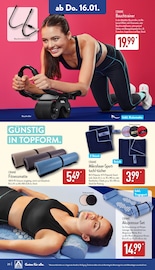 Fitnessmatte Angebot im aktuellen ALDI Nord Prospekt auf Seite 20