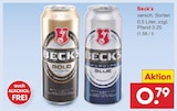 Beck’s im Angebot bei Netto Marken-Discount in Finsterwalde Beck’s Angebote bei Netto Marken-Discount Finsterwalde für 0,79 €