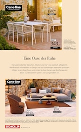 Segmüller Gartenliege im Prospekt 