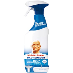 Reiniger in der Testgröße