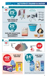 Promos Lenor dans le catalogue "Super U" de Super U Lenor en promo dans le catalogue Super U à la page 9