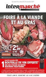 Prospectus Intermarché Super à Oberhausbergen, "FOIRE À LA VIANDE ET AU GRAS", 24 pages de promos valables du 18/11/2025 au 23/11/2025