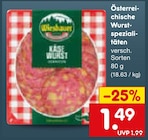 Österreichische Wurstspezialitäten im Netto Marken-Discount Prospekt Österreichische Wurstspezialitäten im aktuellen Netto Marken-Discount Prospekt für 1,49 €