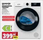 Wärmepumpentrockner DHNE83 im Angebot bei Marktkauf in Reutlingen Wärmepumpentrockner DHNE83 Angebote von gorenje bei Marktkauf Reutlingen für 399,99 €