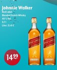 Red Label Blended Scotch Whisky Angebote von Johnnie Walker bei Trink und Spare Mülheim für 14,99 €