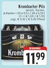 Pils Angebote von Krombacher bei E center Borken für 11,99 €