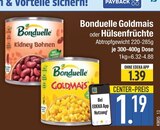 Goldmais von Bonduelle im aktuellen EDEKA Prospekt für 1,19 €