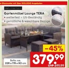 Gartenmöbel Lounge TERA im aktuellen Netto Marken-Discount Prospekt