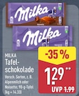 Aktuelles Tafelschokolade Alpenmilch Angebot bei ALDI Nord in Hagen (Stadt der FernUniversität) ab 1,29 €