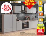 Aktuelles Küchenzeile Angebot bei Lidl in Saarbrücken ab 1.499,00 €