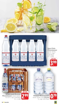 Wasser im EDEKA Prospekt "Aktuelle Angebote" mit 56 Seiten (Stuttgart)