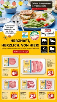 Schweinefleisch im aktuellen REWE Prospekt (Gelsenkirchen) Schweinefleisch im REWE Prospekt "Dein Markt" mit 28 Seiten (Gelsenkirchen)