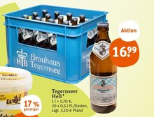 Bier im aktuellen tegut Prospekt für €16.99