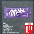 Schokolade im Angebot bei EDEKA in Würzburg Schokolade Angebote von Milka bei EDEKA Würzburg für 1,11 €