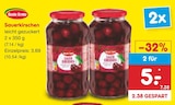 Sauerkirschen bei Netto Marken-Discount im Teutschenthal Prospekt für 3,69 €