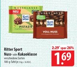 Pistazie Angebote von Ritter Sport bei famila Nordost Celle für 1,69 €