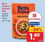 Express-Reis im Angebot bei Netto Marken-Discount in Bremerhaven Express-Reis Angebote von Ben's Original bei Netto Marken-Discount Bremerhaven für 1,49 €