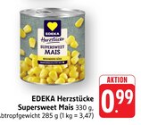 Herzstücke Supersweet Mais bei EDEKA im Prospekt "" für 0,99 €