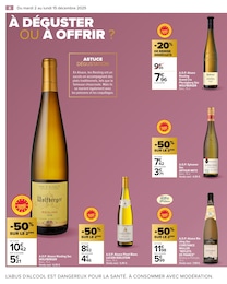 Prix et réduction Riesling dans le prospectus Carrefour en cours Offre Riesling dans le catalogue Carrefour du moment à la page 10