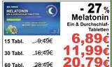 Melatonin Ein & Durchschlaf-Tabletten im Angebot bei GLOBUS in Halle Melatonin Ein & Durchschlaf-Tabletten Angebote bei GLOBUS Halle für 6,89 €