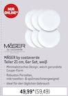 Teller Angebote von MÄSER by costaverde bei METRO Memmingen für 59,49 €