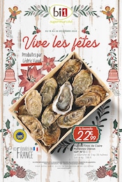 Catalogue Supermarchés Bi1 en cours à Créancey et alentours, "Vive les fêtes", 28 pages, 18/12/2024 - 24/12/2024