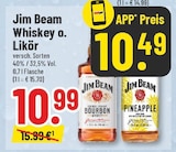 Whiskey o. Likör im Angebot bei Trinkgut in Meerbusch Whiskey o. Likör Angebote von Jim Beam bei Trinkgut Meerbusch für 10,49 €