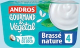 Promo Yaourt brassé végétal nature au lait de coco à 0,83 € dans le catalogue Intermarché Super à Châteaurenard