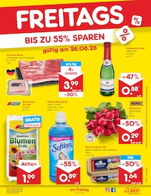 Weichspüler im Netto Marken-Discount Prospekt "Aktuelle Angebote" mit 64 Seiten (Braunschweig)