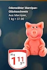 Odenwälder Marzipan-Glücksschwein im Angebot bei GLOBUS in Bochum Odenwälder Marzipan-Glücksschwein Angebote bei GLOBUS Bochum für 1,11 €